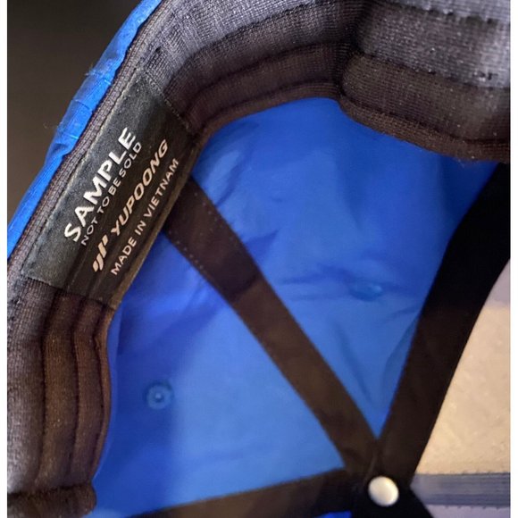 Fox Racing Adjustable Blue Snapback Yupoong SAMPLE Not For Resale Hat Cap TruDri - Picture 6 of 6